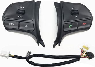 OEM Bot&oacute;n Multifunci&oacute;n En El Volante Para Rio 2011-2014, Interruptor De Volumen De Audio Del Tel&eacute;fono Con Retroiluminaci&oacute;n