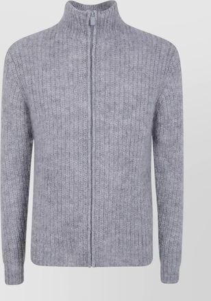 Aspesi mohair wool zip up jacket