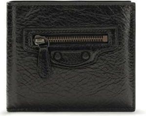 Balenciaga Le City Square Bifold Wallet - Accessories - Hombre - Negro - ONE SIZE