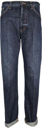Dondup Icon Jeans - Dames - Regular Fit Jeans - Blauw - W28 - Katoen - Jeans