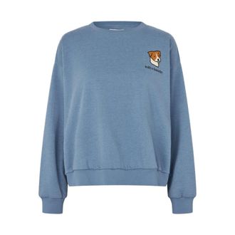 Lollys Laundry Donna, Felpe, Blu, XL, new