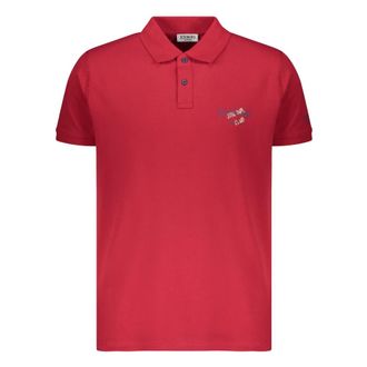 Iceberg Short-sleeved Polo with Logo - male - Iceberg - Polo Shirts - Red - 2XL - Tops