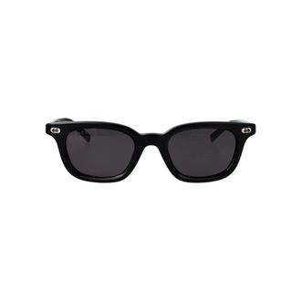 Gucci Vierkante zonnebril - Heren - Accessoires - Zwart - Maat: 48 MM Zijde