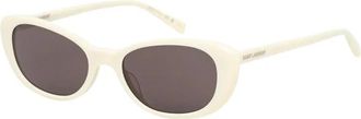 Saint Laurent Dames, Accessoires, Beige, Maat: 52 MM