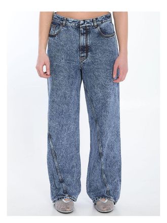 【ALAIA】バスク ジーンズ ALAIA】バスク ジーンズ (ALAIA/パンツ) AA9P1162T535A - 524