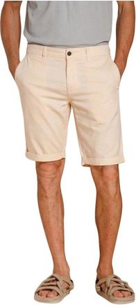 Mason's London Chino Bermuda - Heren - Korte Broeken - Roze - S - Katoen - Korte Broeken
