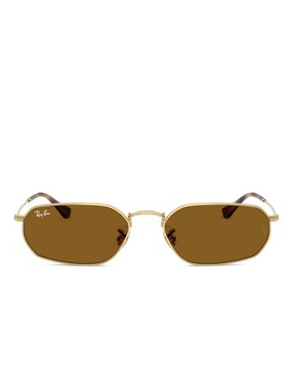 Ray-Ban Occhiali da sole ovali - Oro