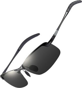 Generic Color Changing Sunglasses | Color Changing Glasses | Anti Glare Polarized Driving Goggles UV400 Protection for Men Fishing Accessories Cycling Equipme