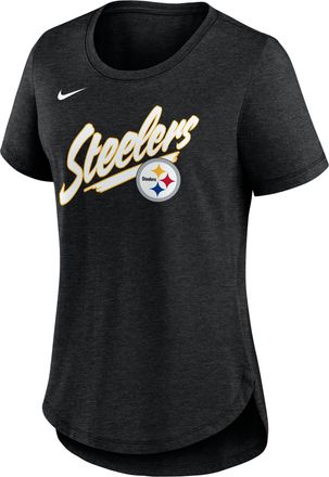 Nike Pittsburgh Steelers Primetime Nike Womens NFL T-Shirt in Black | NKMV00H7L-NFN
