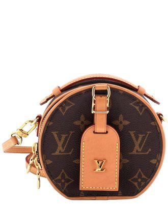 Louis Vuitton Mini Boite Chapeau Bag Monogram (Authentic Pre-Loved)