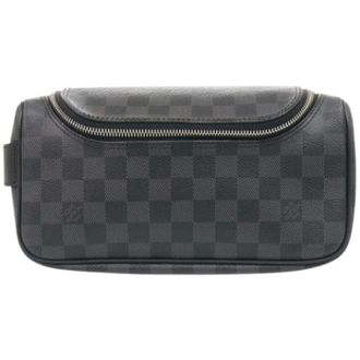 Louis Vuitton Pre-owned Damier Graphite Handbag - Heren - Pre-owned - Grijs - Maat: ONE Size