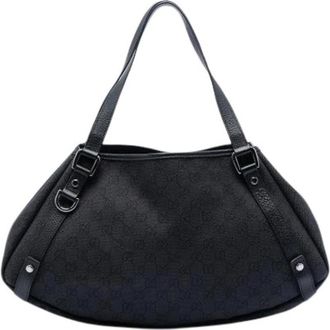 Gucci Pre-owned Shoulder Bags, female, Black, Size: ONE SIZE Pre-owned Tote Bag