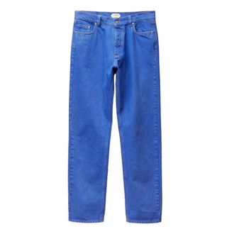 Versace Straight Jeans, female, Blue, Size: W27 Straight Jeans
