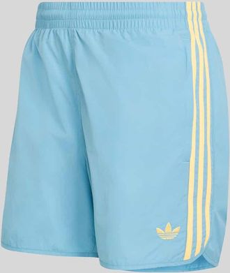 adidas Originals Regular Fit Trainingsshorts mit Logo Stitching in Tuerkis, Gr&ouml;&szlig;e XXL