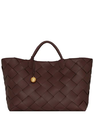Rebecca Minkoff Frankie Woven Leather Tote