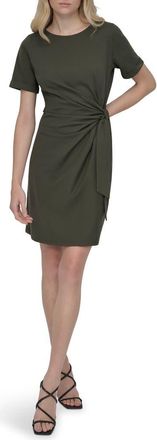 DKNY Faux Wrap Dress in Fatigue at Nordstrom Rack, Size X-Large