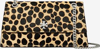 Tory Burch Bedruckte Kalbshaar-Leder-Umhängetasche Kira