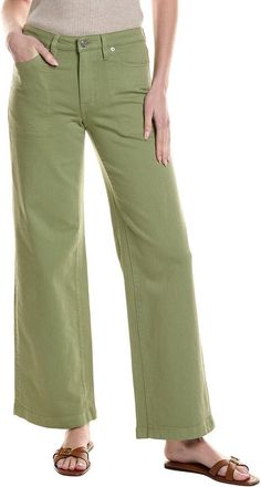 Tommy Bahama Patch Pocket High-Rise Wide Leg Jean