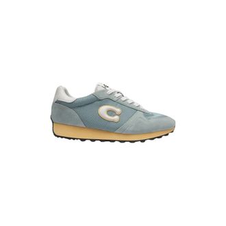 Coach Schoenen, Dames, Blauw, 41 EU, Leer, Retro Runner
