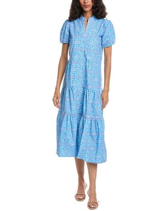 Sail to Sable Midi Shirtdress