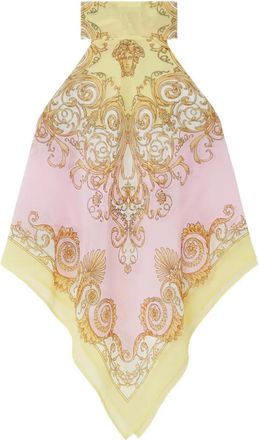 Versace Bikinitop met barokprint - Roze