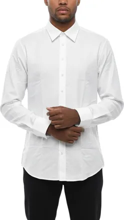 Dsquared2 White Slim Logo Shirt