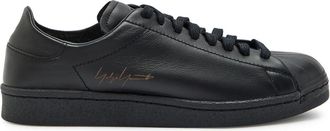 Yohji Yamamoto X Adidas Superstar Leather Sneakers - Black - 9.5 (IT43.5 / UK9.5)