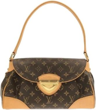 Louis Vuitton Pre-owned Shoulder Bags, female, Brown, Size: ONE SIZE Pre-owned Monogram Shoulder Bag