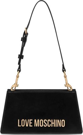 Love Moschino Borsa a spalla con logo - Nero