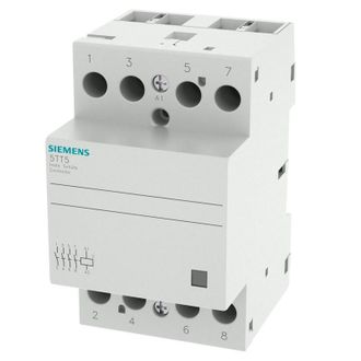 SIEMENS Contactor 63a Ac1 440vac 4no 5tt58500