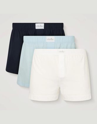 Ellesse Mens LaBotte 3 Pack Boxer Short - Multi - Size: 33/32/32