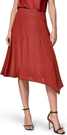 DKNY Lasercut Handkerchief Hem Skirt in Sunbaked at Nordstrom, Size 14