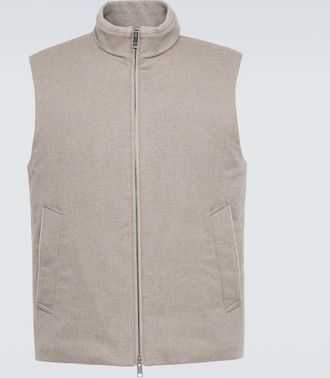 Ermenegildo Zegna Cashmere down vest