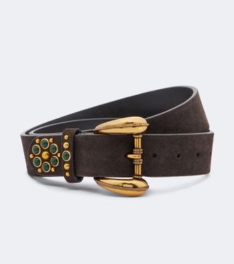 Etro Cintur&oacute;n de ante adornado