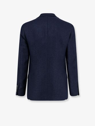 Brunello Cucinelli Mens Suit Blue Silk Suits