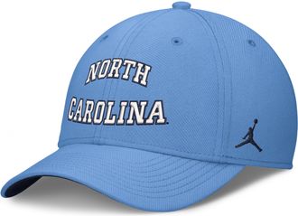 Nike Mens North Carolina Classic Swooshflex Jordan Brand Dri-FIT College Hat in Blue | JC3A4EYNCN-X2E