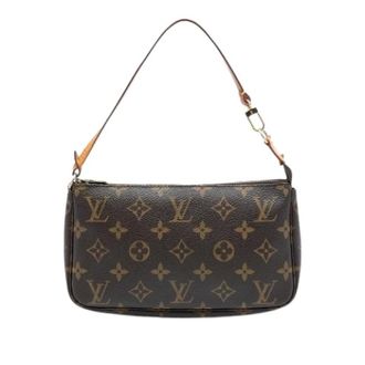 Louis Vuitton Pre-owned Shoulder Bags, female, Brown, Size: ONE SIZE Pre-owned Fabric Shoulder Bag