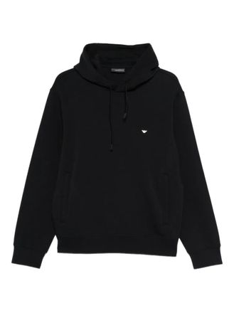 Emporio Armani Dark Blue Logo Hood Sweatshirt