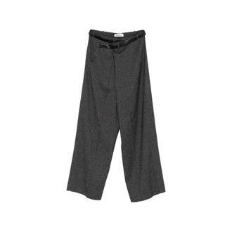 Darkpark Belted Tailored Trousers