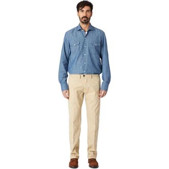 Fortela Reno Heavy Cotton Canvas Trousers in Ecru at Nordstrom, Size 31 X 29 Eu