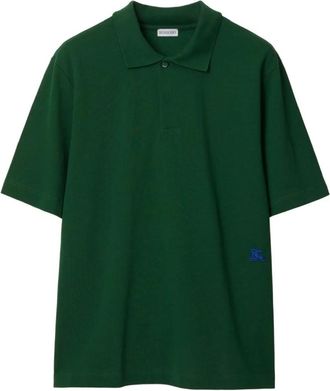 Burberry Logo Embroidered Polo Shirt, Size XX-Large