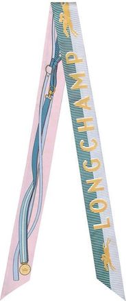 Longchamp Reversible Silk Bandana Scarf in Ballerina at Nordstrom