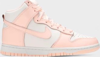 Nike Womens Dunk High Sail Crimson Tint - Pink - Size UK 4