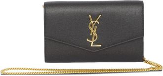 Saint Laurent Uptown clutch - Zwart