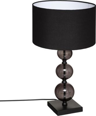 Atmosphera Atmosphera - L&aacute;mpara &laquo;alma&raquo; Negro - Metal Y Vidrio H52 Cm Cr&eacute;ateur DInt&eacute;rieur