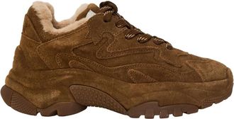 Ash Addict Bis Fur Sneakers - Dames - Sneakers - Bruin - 38 EU - Su&egrave;de - Schoenen