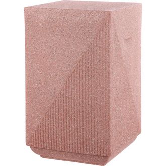 Jonathan Y Designs Adrian 20.75 Contemporary Minimalist Square Indoor/Outdoor Accent Table in Pink Terrazzo at Nordstrom