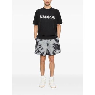 Purple Podp Shorts - Gray