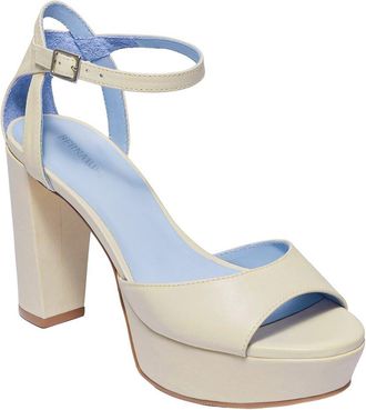 Bernardo Valeria Leather Platform Sandal