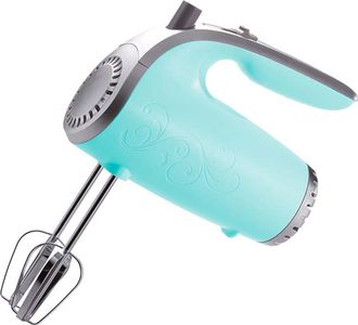 Brentwood Lightweight 5 Speed 150 Watt Electric Hand Mixer in Blue